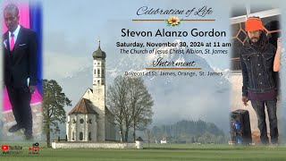 Celebrating the life of Stevon Alanzo Gordon [upl. by Jollenta27]