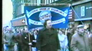 Shildon Wagon Works  Protest march through Darlington [upl. by Comyns]