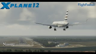 Boeing B757 Landing Nassau  FlightFactor  XPlane 12 [upl. by Philip]