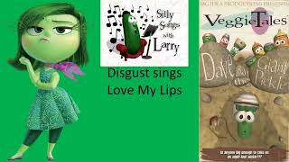 VeggieTales Emotional Silly Songs  Disgust sings Love My Lips [upl. by Nojed]