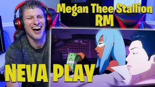 Megan Thee Stallion  Neva Play feat RM Official Video REACTION [upl. by Tnek]