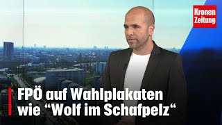 Wahlplakate “Moderne Höhlenmalerei” und “Wolf im Schafpelz”  kronetv NACHGEFRAGT [upl. by Va]