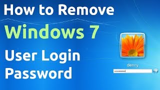 How to Remove Windows 7 User Login Password [upl. by Aileon]