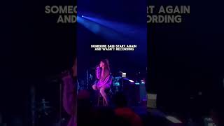 Ariana Grande Stops Concert After Fans Hilarious Shout 😂 [upl. by Alliehs]