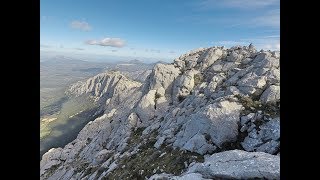 Punta Cusidore Supramonte di Oliena GoPro HD [upl. by Mcwherter484]