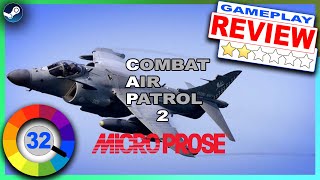 Microprose Combat Air Patrol 2 Review First Look [upl. by Wiese328]