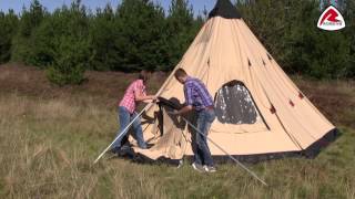 Robens Kiowa Tent Pitching Video 2015 [upl. by Dihahs]