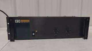 QSC Power Amplifier 51 [upl. by Lotsirb]