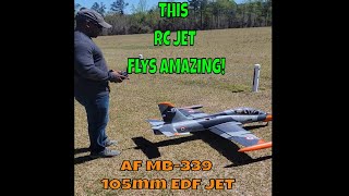 Unbelievable Rc Aermacchi Mb339 Edf Jet Takes Flight [upl. by Ledniahs612]