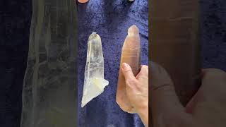 Favorite Crystal Healing Tools Lemurian and Tourmalinated Quartz for Energy Generating [upl. by Oiceladni]