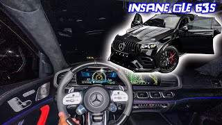 CUTTING UP IN NEW MERCEDES AMG GLE 63S POV NIGHT [upl. by Lombardo]