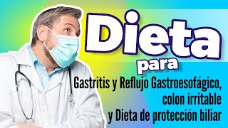 Dieta para gastritis reflujo colon y vesícula biliar  Cap 151718  Dr Mario Vega Carbó [upl. by Rivkah]