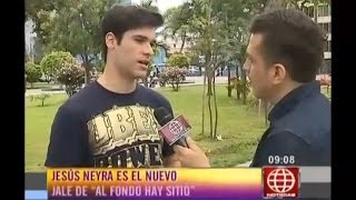 Jesus Neyra habla de su debut en Al Fondo Hay Sitio [upl. by Beker]