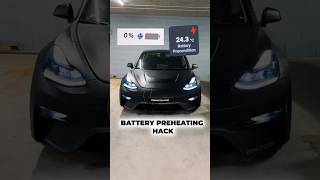 Preheating The Battery  Smart Hack For Your Tesla 👨‍🏫 [upl. by Lara]