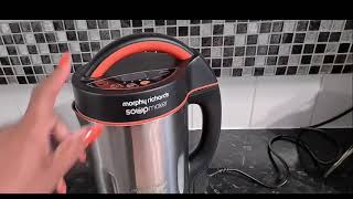 EASY amp QUICK Leek Potato Soup  Morphy Richards Soup Maker [upl. by Annaear]