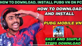 🔴 How to Download amp install PUBG VN  BGMI Alternate Emulator Gameloop No Vpn Needed For Playing 😍 [upl. by Olra]