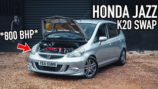 MY 800BHP HONDA JAZZ 24HR BUILD 🚀 [upl. by Cicily]