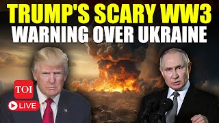 LIVE  Trumps Huge World War III Speech As Putin Okays Nuclear Attack After US Missile Nod [upl. by Esirec]