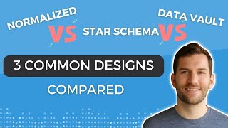 Comparing 3 Types of Data Modeling Normalized vs Star Schema vs Data Vault [upl. by Mayhs]