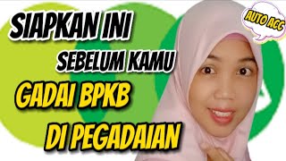 Pegadaian ❗❗Syarat Untuk Gadai Bpkb [upl. by Katt620]