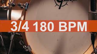 🔴 180 BPM BPM 34 Kick Drum Metronome [upl. by Edia771]