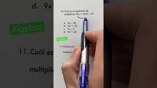 Ejercicio de Factorización Álgebra Multiplicación de Binomios Conjugados maths shorts [upl. by Atrice271]