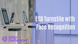 ESD Turnstile with Face Recognition ESDTurnstile ESDAccessControl [upl. by Eram]