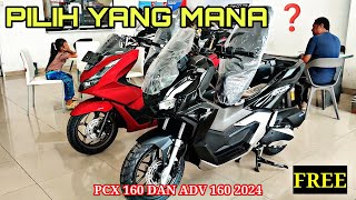 PCX 160 ABS 2024 DENGAN ADV 160 CBS 2024 MANA YANG LEBIH BAIK ❓ [upl. by Renferd]