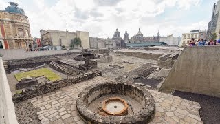 Las ruinas de la gran Tenochtitlan  El templo mayor [upl. by Aihsemot]