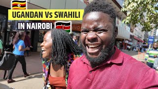 UGANDAN Tries Speaking Swahili For a Day In Nairobi  Nairobians Cant Stop Laughing [upl. by Noj582]