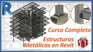 Estructuras Metalicas en Revit 💯✅ Plantilla Gratis [upl. by Lyrrad648]