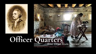 Fort Dobbs Virtual Tour Officer Quarters [upl. by Hgielram]