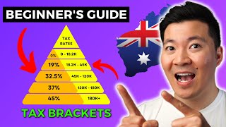 How Australian Tax Brackets Work in 2024  Income Tax Explained For Beginners [upl. by Ahsemal]