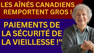 quotLes aînés canadiens remportent gros  Nouvelle mise à jour des paiements de la Sécurité de la vieil [upl. by Kidder319]