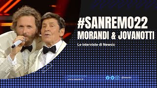 Newsic a Sanremo 2022 MORANDI JOVANOTTI [upl. by Ahtaga]