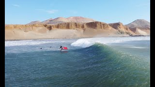 WINGFOILING THE LONGEST WAVE IN THE WORLD [upl. by Aikcin]