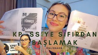 KPSS ÖNLİSANS ⚜️ sıfırdan başlamak ⚜️ kaynak önerileri 📙 kpss [upl. by Fawne]