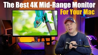 The Best 4K Mid Range Monitor For Your Mac in 2024  BenQ MA320U [upl. by Enyrehtac]