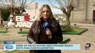 Serra do Rio do Rastro fecha para evento esportivo neste sábado [upl. by Gaves]