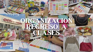 🏫Organización regreso a clases🌷universidad🩷 [upl. by Dellora117]