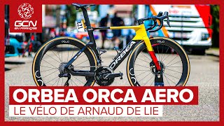 Vélo Orbea Orca Aero dArnaud De Lie  Tour De France 2024 [upl. by Maer]