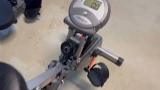 Exerpeutic 400XL Folding Recumbent Exercise Bike Review Super compact but still fits taller people [upl. by Godspeed]