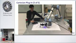 Implementation of Cartesian Motion Planner using ROS  Singapore Robot Operating SystemROS Meetup [upl. by Nnoryt]