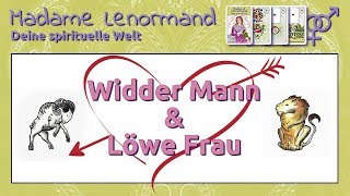 Widder Mann amp Löwe Frau Liebe und Partnerschaft [upl. by Ellehcar352]