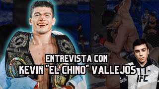 KEVIN quotEL CHINOquot VALLEJOS A LAS PUERTAS DE LA UFC [upl. by Campney]