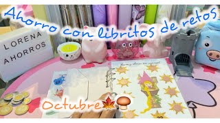 AHORRO CON LIBRITOS DE RETOS🍀💰💵🎲💌❤️ sistemadesobres ahorramas retosdeahorro ahorraahora [upl. by Irelav]