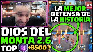 ASÍ EL DIOS DEL MONTA 26 HACE LA MEJOR DEFENSA DE LA HISTORIA DEL CLASH ROYALE    DrekzeNN [upl. by Levi]