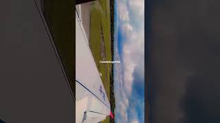 Aeroplane View canadalife canadatravel travel canadajourney beautifulweather short shortvideo [upl. by Ulu117]