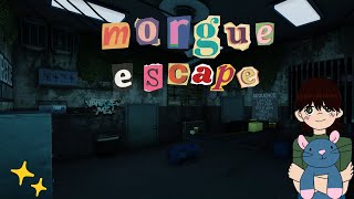 WERE BEING HAUNTED  Roblox Help The Morgues Curse Escape [upl. by Heller]