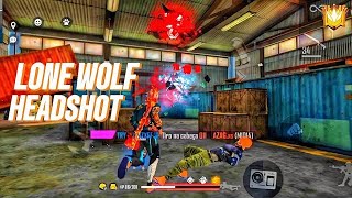 LONE WOLF God level gameplay 🔥 without any vest🦺 with funny voiceover🤣freefire pageforyoulonewolf [upl. by Malcolm658]